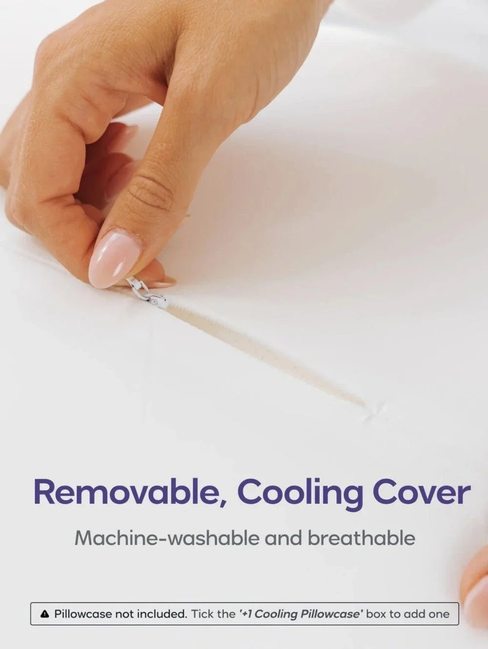 Mellow CloudAlign Pillow w/ 2 Cloud Cooling Cases
